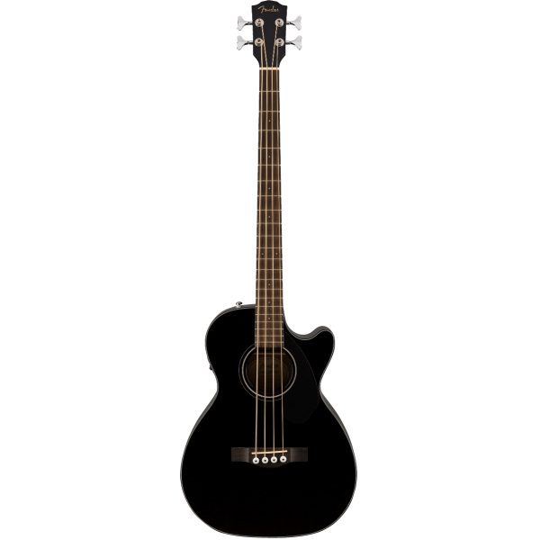 Fender CB-60SCE Acoustic Bass - Black - Image 8