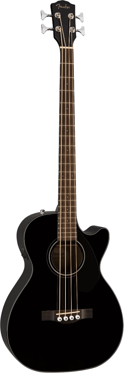 Fender CB-60SCE Acoustic Bass - Black - Image 3