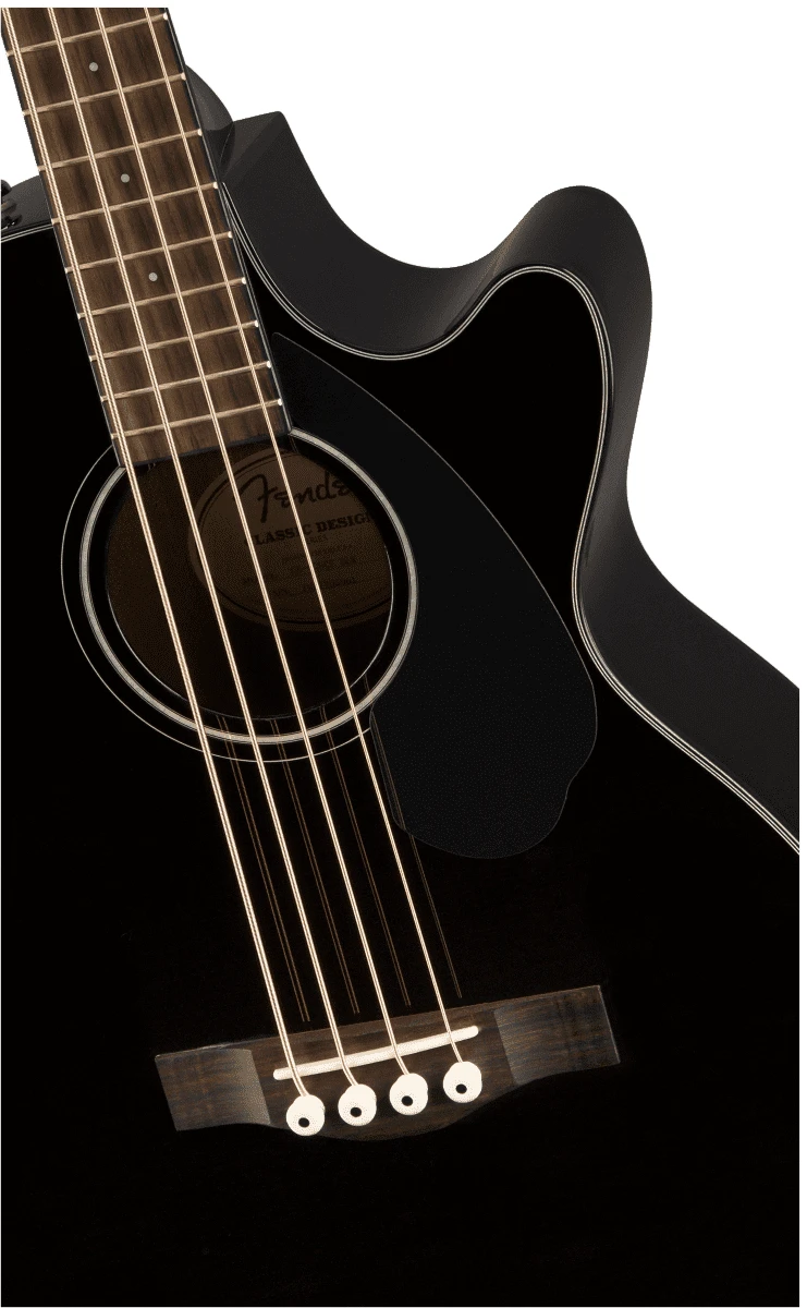 Fender CB-60SCE Acoustic Bass - Black - Image 5