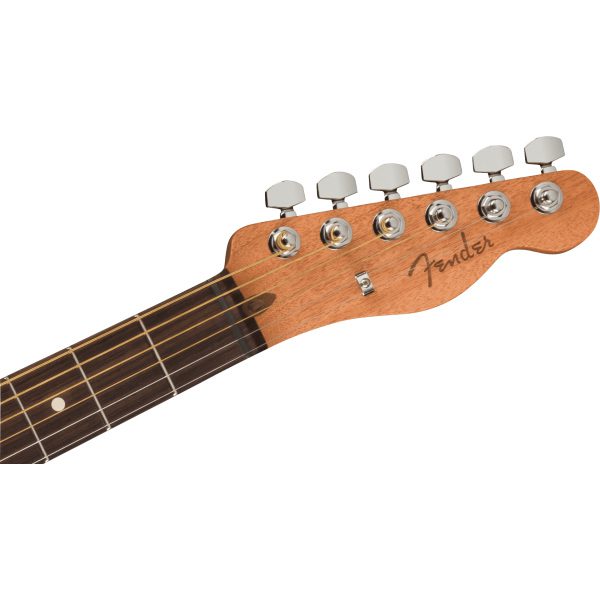 Fender Acoustasonic Player Telecaster RW - Brushed Black - Image 6