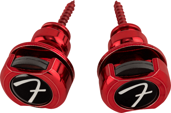 Fender Infinity Strap Locks - Red - Image 2