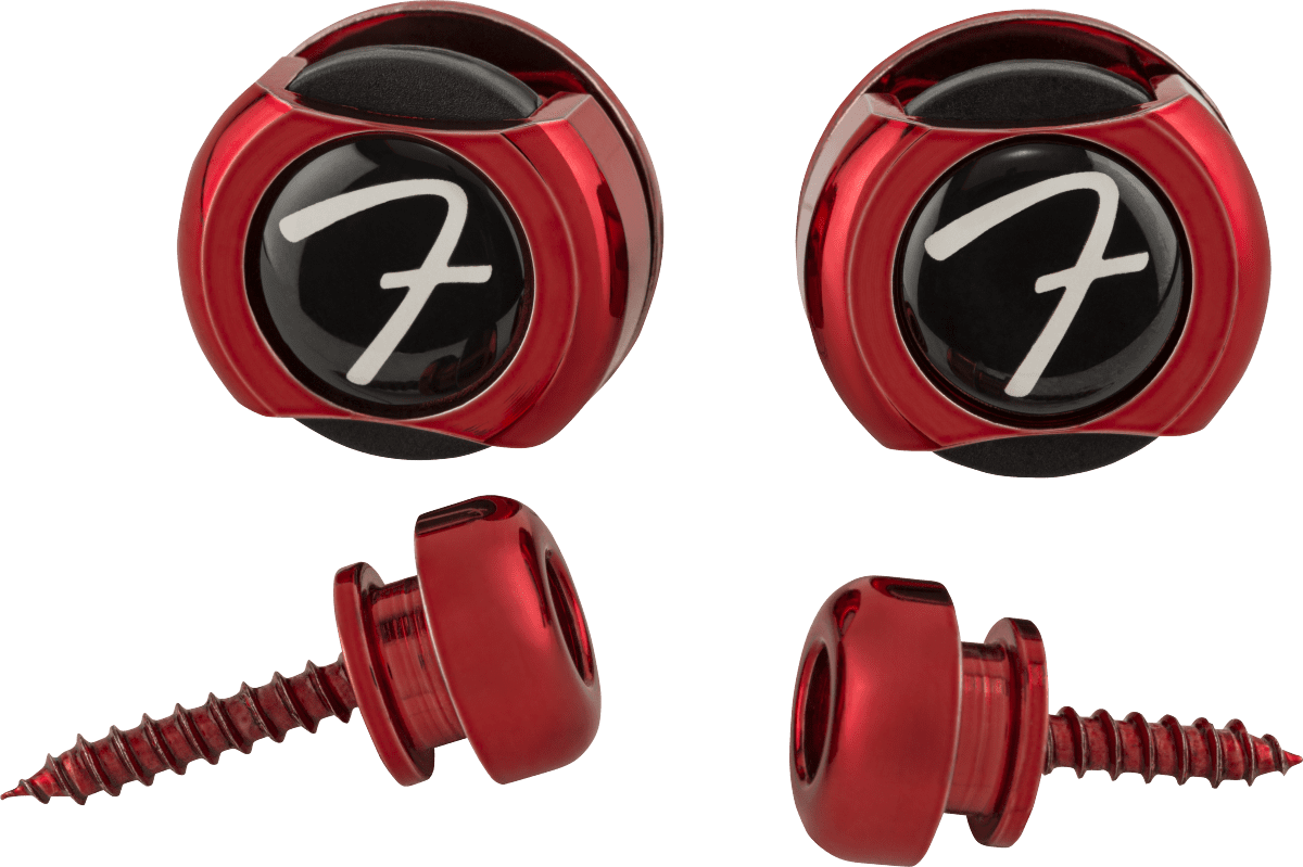 Fender Infinity Strap Locks - Red - Image 6