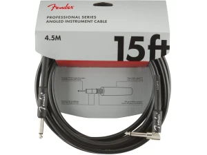 Fender Professional Series 15ft Straight/Angle Jack Instrument Cable