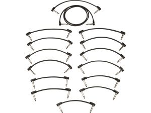 Fender Black Chain Patch Cable Kit - Small