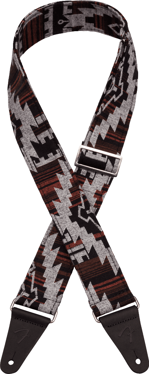 Fender 2" Zion Strap - Black Aztec