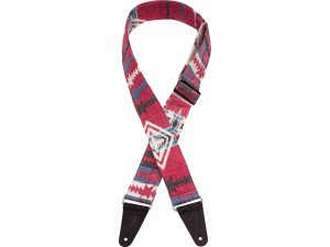 Fender 2" Zion Strap - Red Aztec