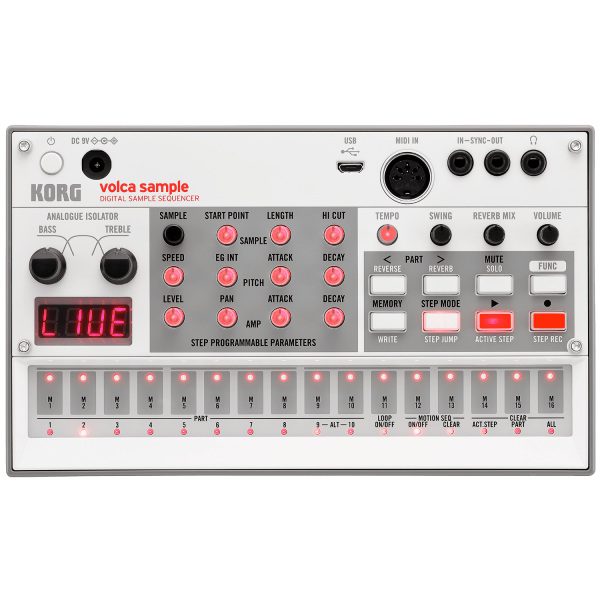 KORG Volca Sample2 Digital Sample Sequencer - Image 2