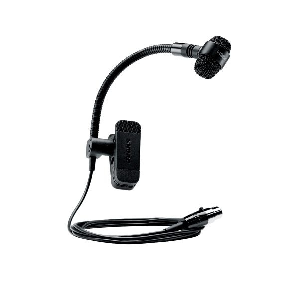 Shure PGA98H-TQG Instrument Clip Microphone w/T4AF Wireless Kit Connector