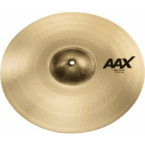 Sabian 17" AAX Thin Crash - Brilliant Finish