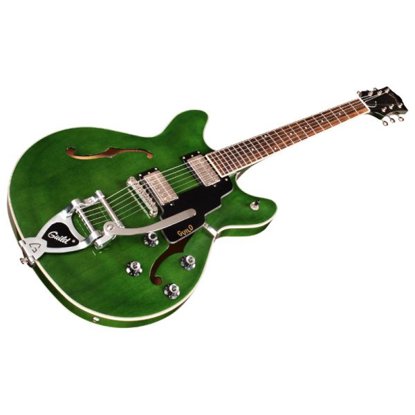 Guild Starfire I DC w/Vibrato - Emerald Green - Image 2
