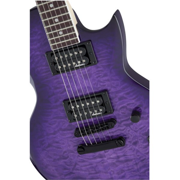 Jackson JS Series Monarkh SC JS22Q - Trans Purple Burst - Image 6