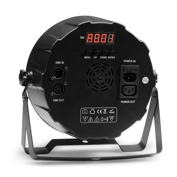 Stagg Flat ECOPAR 630 Spotlight with 6 x 30-watt RGBW (4 in 1) LED - Image 2
