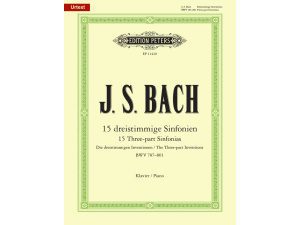 J. S. Bach 15 Three-Part Inventions. Piano