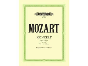 Mozart - Violin Concerto No. 3 in G K216 - Edition for Violin and Piano