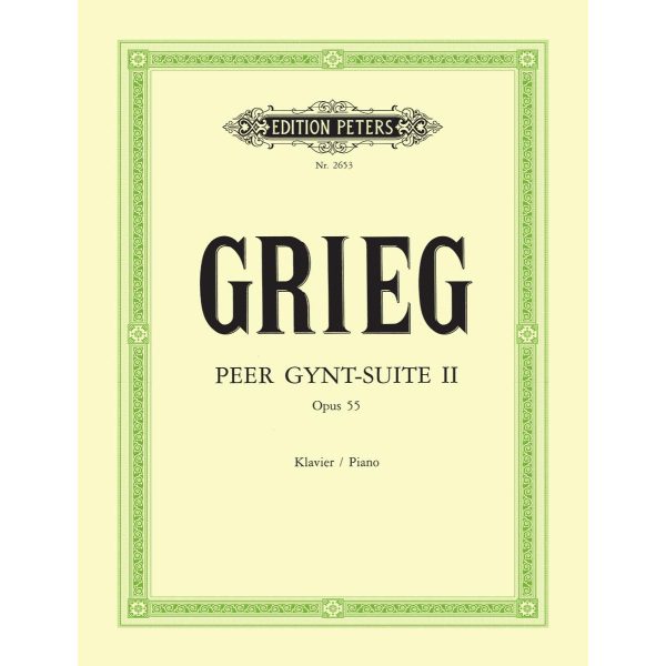 Grieg Peer Gynt-Suite No. 2 Op. 55 - Piano