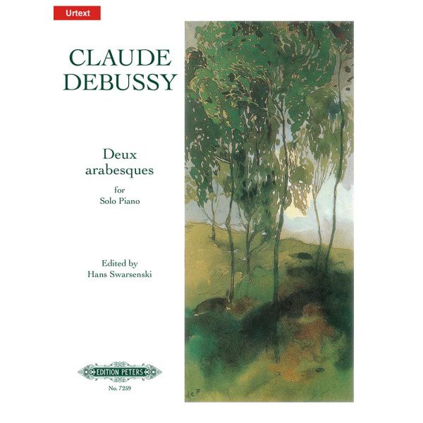 Debussy Deux arabesques for Solo Piano.