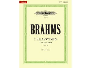 Brahms - 2 Rhapsodies Op. 79 - Piano
