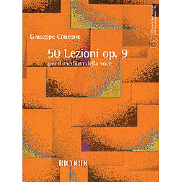 Concone: 50 Lessons for the Medium Voice with Piano Accompaniment