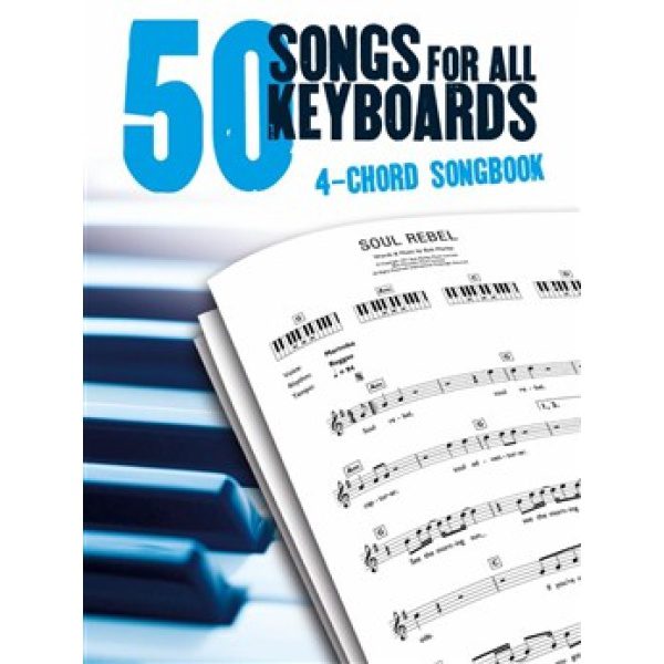 50 Songs for All Keyboards: 4-Chord Songbook