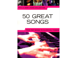 Really Easy Piano Collection: 50 Great Songs.