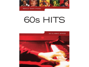 Really Easy Piano - 60's Hits