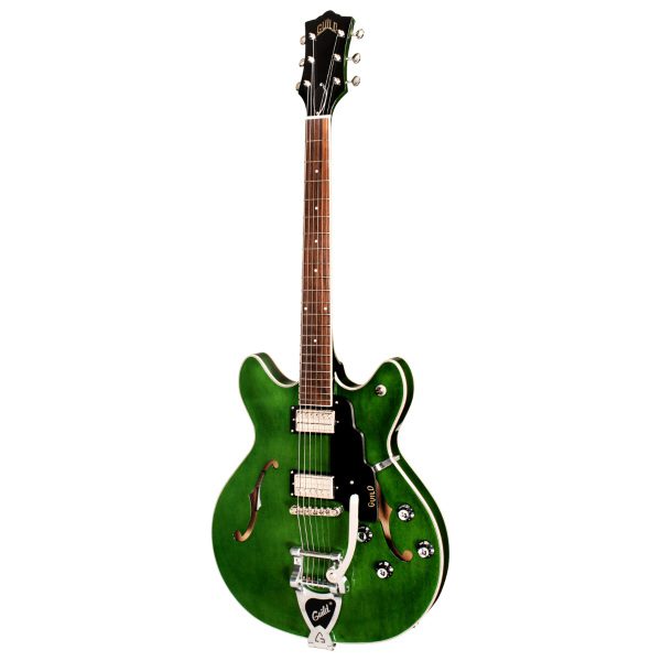 Guild Starfire I DC w/Vibrato - Emerald Green - Image 4