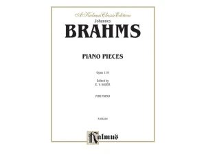 Brahms - Four Piano Pieces Op. 119 3 Intermezzi, Rhapsody