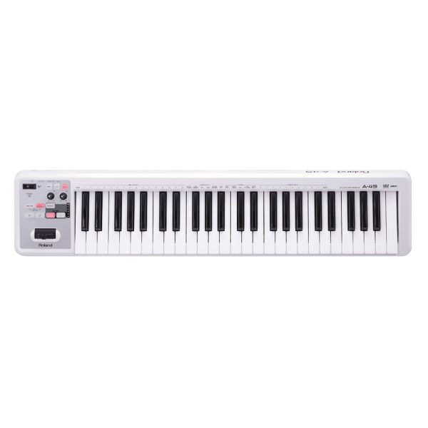 Roland A-49 USB/MIDI Keyboard Controller - White