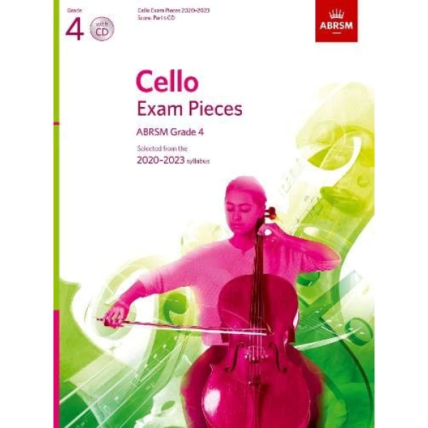 ABRSM Cello Grade 4 Exam Pieces with CD 2020-2023