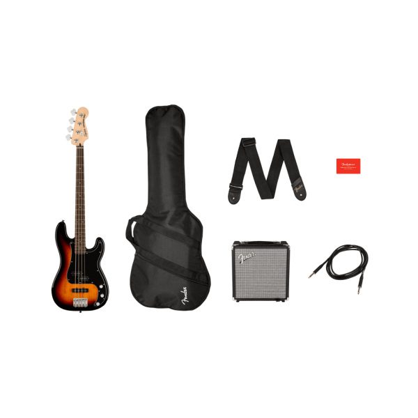 Fender Squier Affinity Precision Bass PJ Pack LRL - 3TS - Image 7