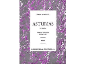 "Asturias" Isaac Albeniz, piano, opus 47 no. 5