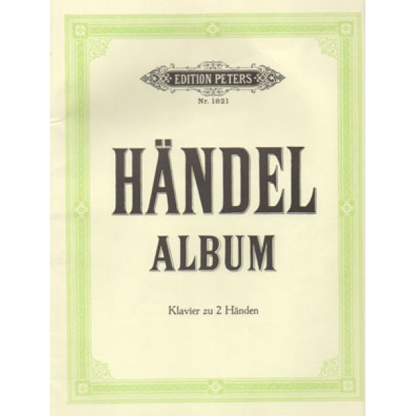 Handel - Album for piano.