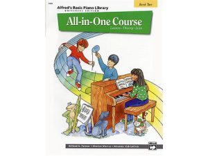 Alfred's Basic Piano Library - All-in-One Course: Book Two.