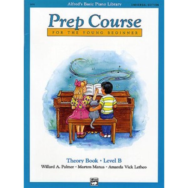 Alfred's Basic Piano Library: Prep Course for the Young Beginner Theory Book - Level B.