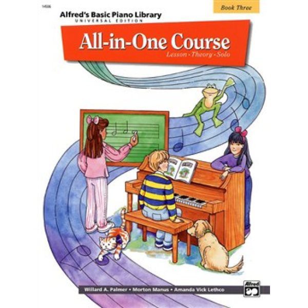 Alfred's Basic Piano Library - All-in-One Course: Book Three