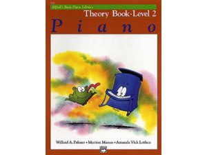 Alfred's Basic Piano Library: Theory Book - Level 2.