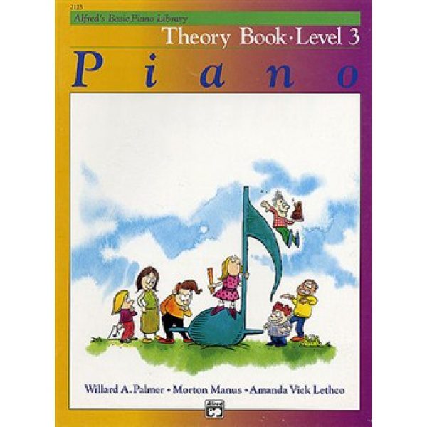 Alfred's Basic Piano Library: Theory Book - Level 3.