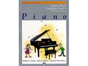 Alfred's Basic Piano Library: Lesson Book - Complete Level 1 (For the Late Beginner).