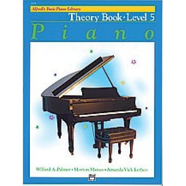 Alfred's Basic Piano Library: Theory Book - Level 5.