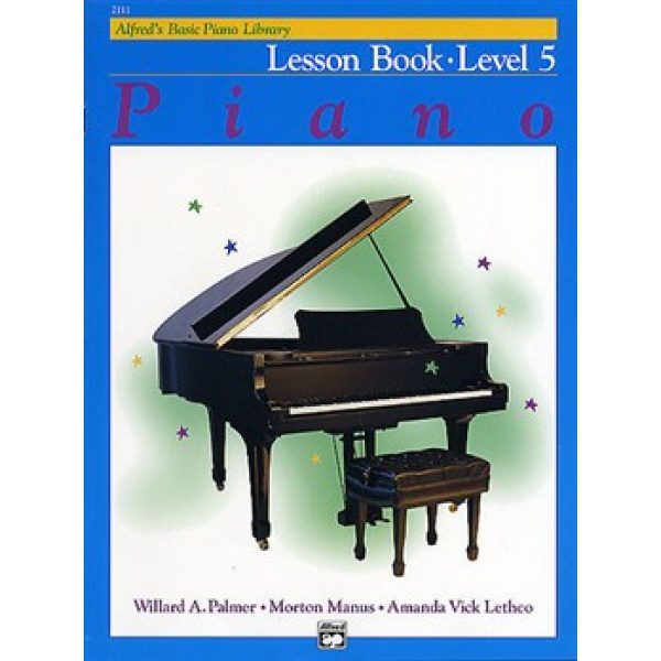 Alfred's Basic Piano Library: Lesson Book - Level 5.