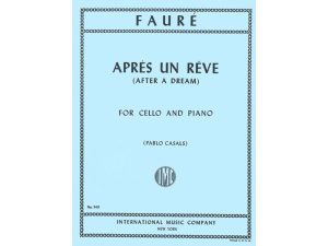 Faure: Apres un Reve - High, Medium & Low Voice & Piano