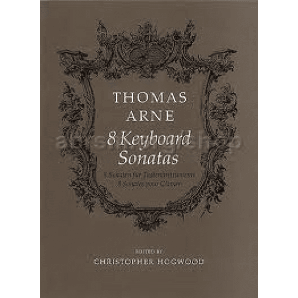 "8 Keyboard Sonatas" by Thomas Arne