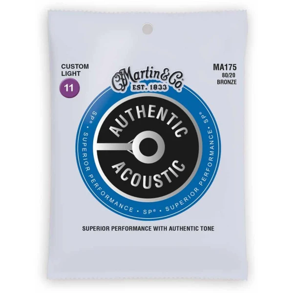 Martin Authentic Acoustic SP Light  .11 - .52 - 80/20 Bronze