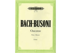 Bach-Busoni "Chaconne" for piano