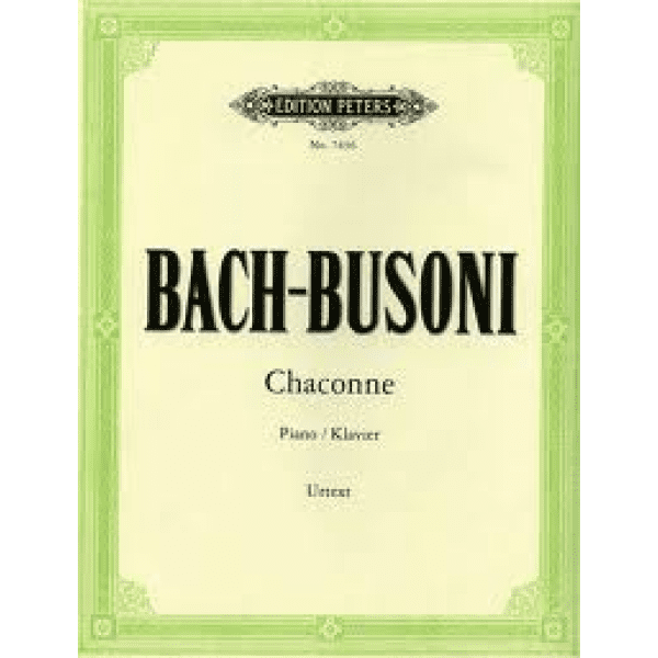 Bach-Busoni "Chaconne" for piano