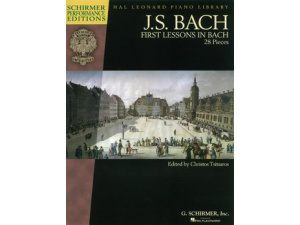 Schirmer Performance Editions: J. S. Bach - First Lessons in Bach (28 Pieces)