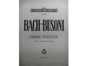 Bach - Busoni "Toccata C-dur (C major)"