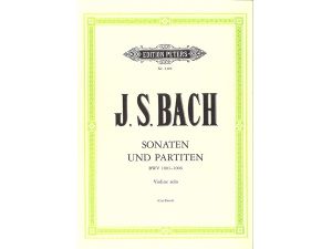 J. S. Bach "Sonaten und Partiten" for violin