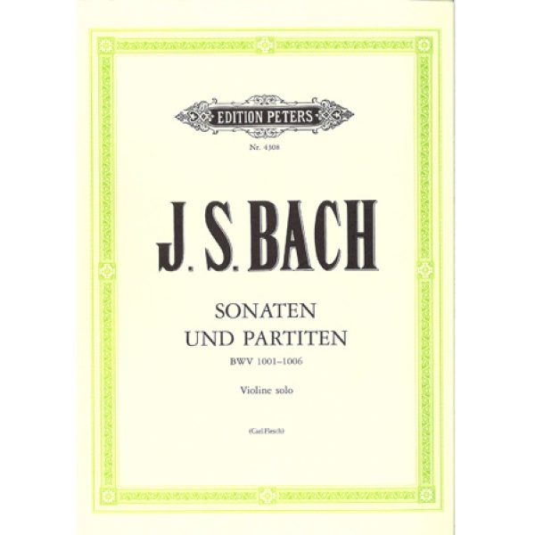 J. S. Bach "Sonaten und Partiten" for violin
