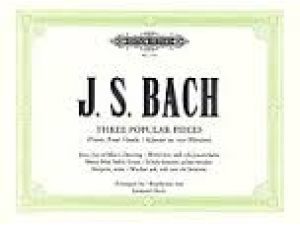 J. S. Bach - Three Popular Pieces for Piano Duet.